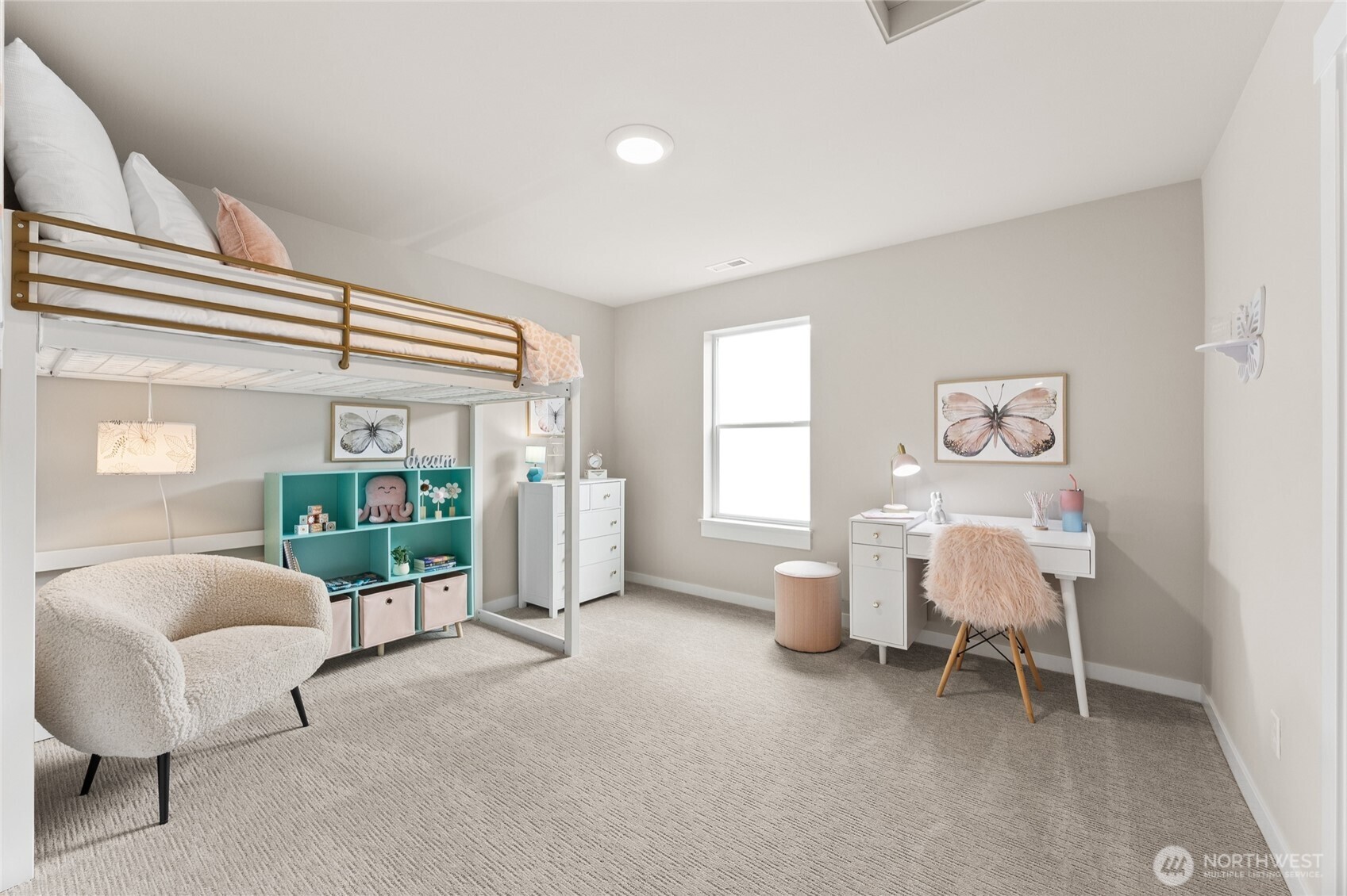 Additional bedroom with ample space for a variety of needs.