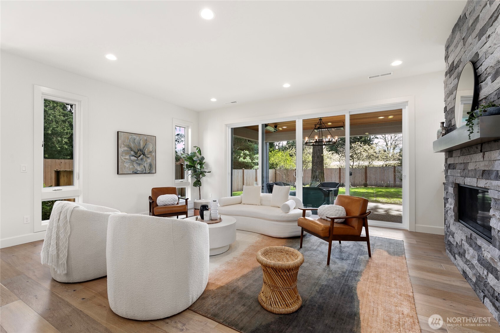 Light filled living room