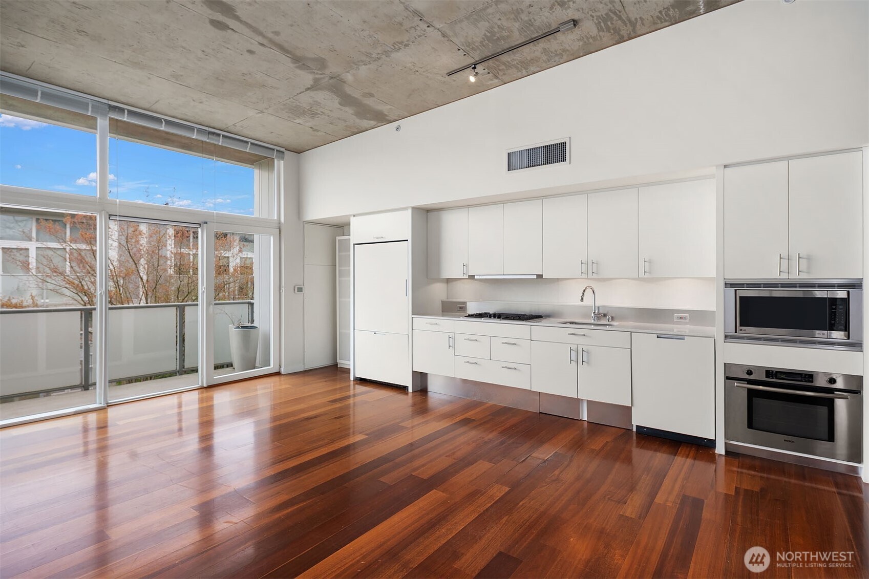 Modern sleek kitchen