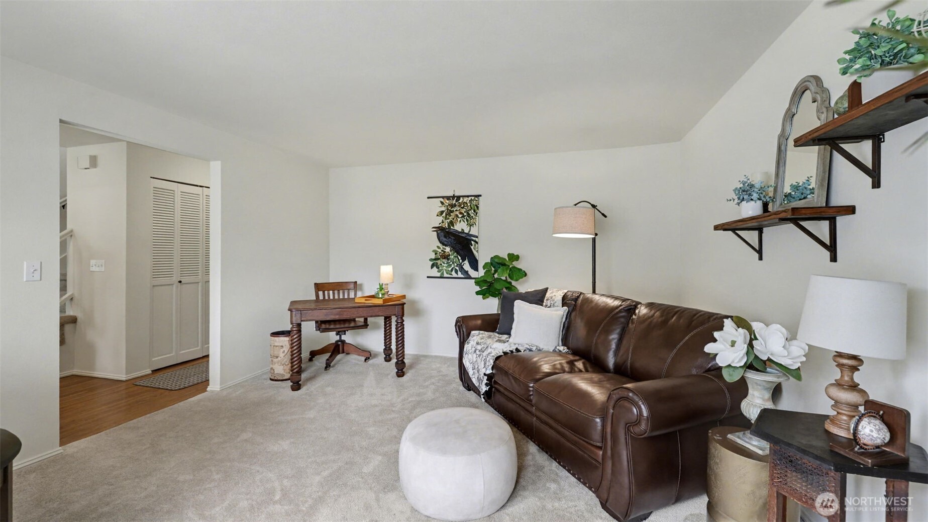 Livingroom off the entry