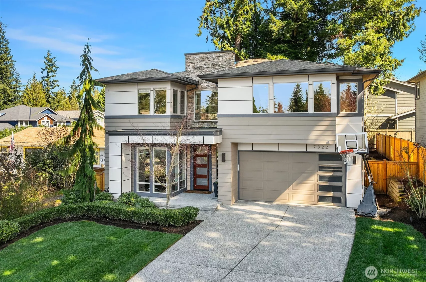 Stunning 2019-built by Merit Homes residence in ceveted South Rose Hill