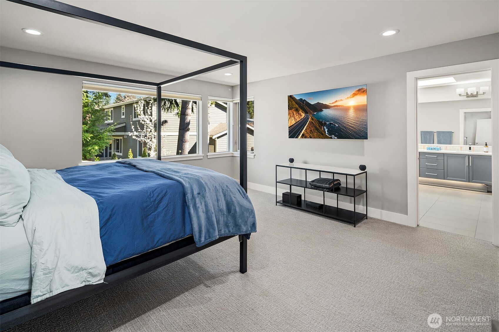 Second-floor Sumptuous Primary Suite.