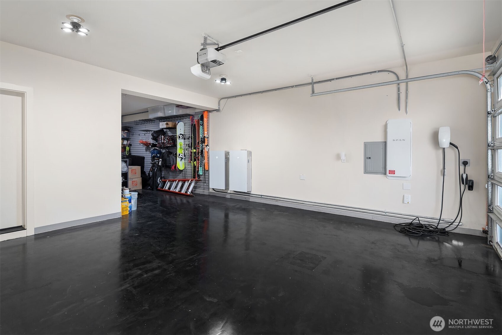 Tesla Powerwall 3 (x2) + Tesla Charger with PowerShare System  + 2 NEMA L-14/50 EV Charger Receptacles in spacious 3-car garage