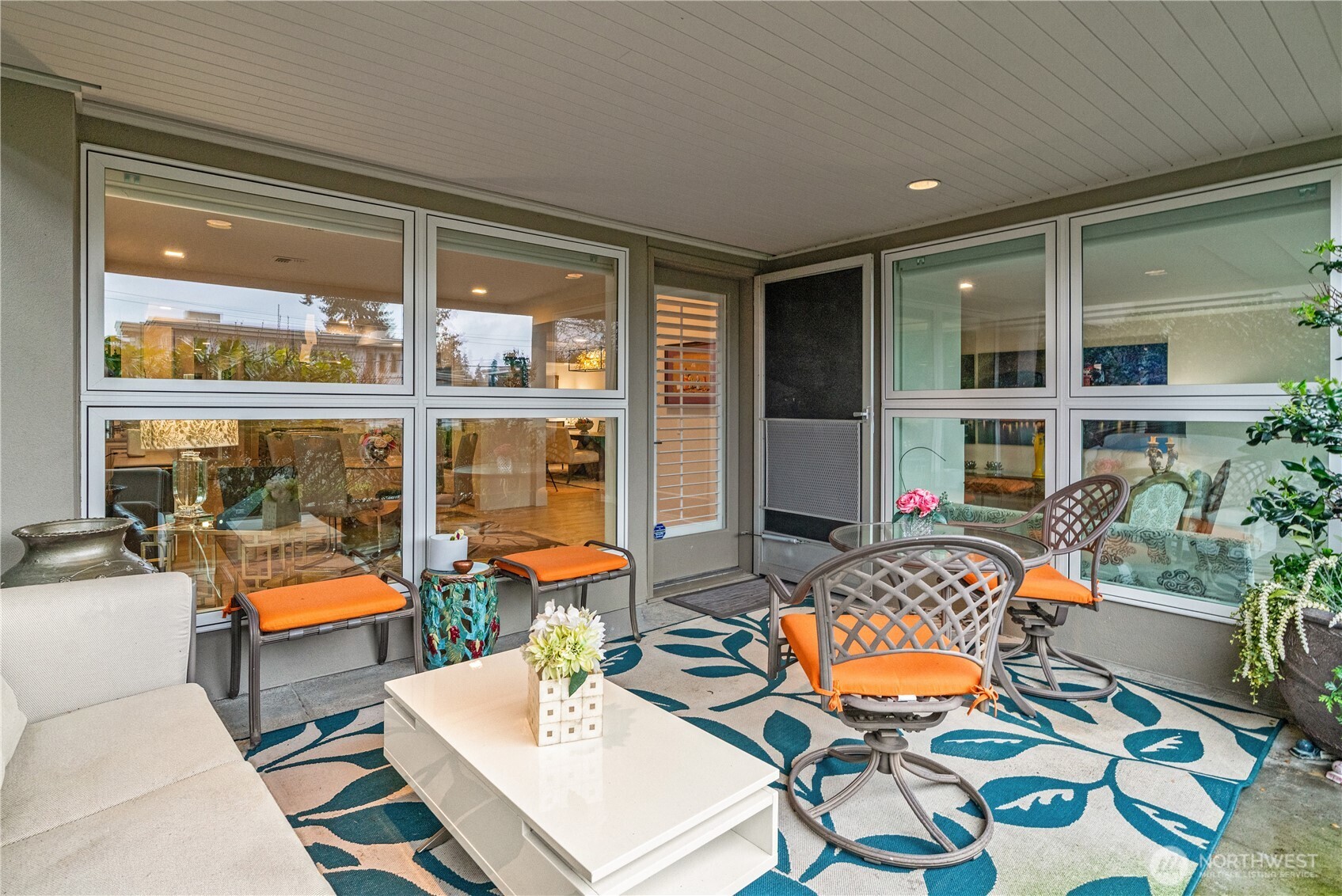 Serene views out every window!