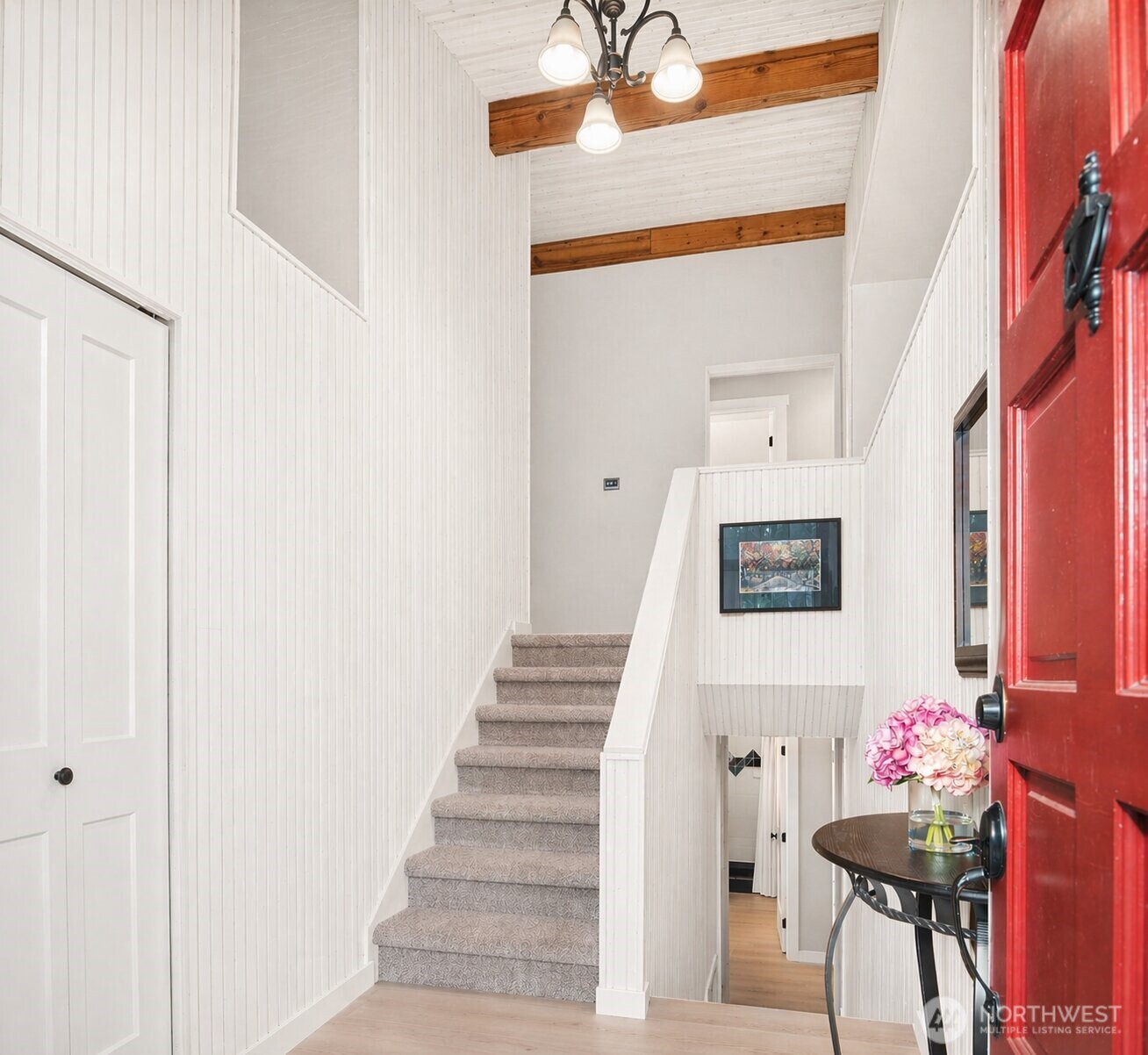 Virtual Rendering of Professionally Painted Ceilings Prior to Closing Option