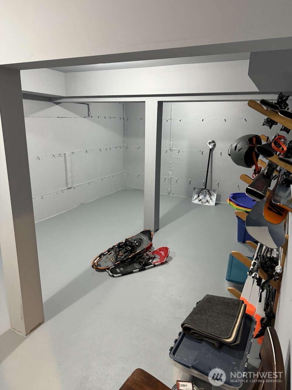 Basement storage