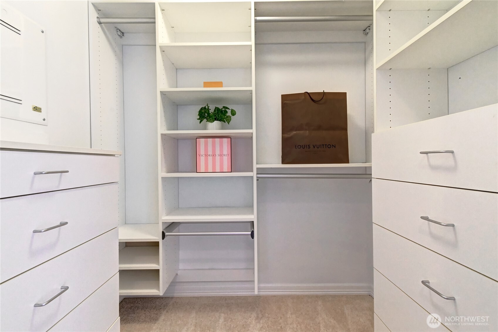 California Closet organizers in each of the four bedrooms.