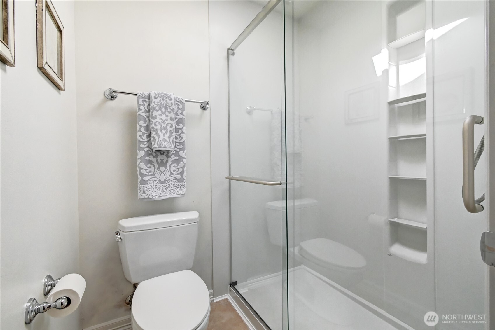 Upstairs laundry room off Primary Suite.