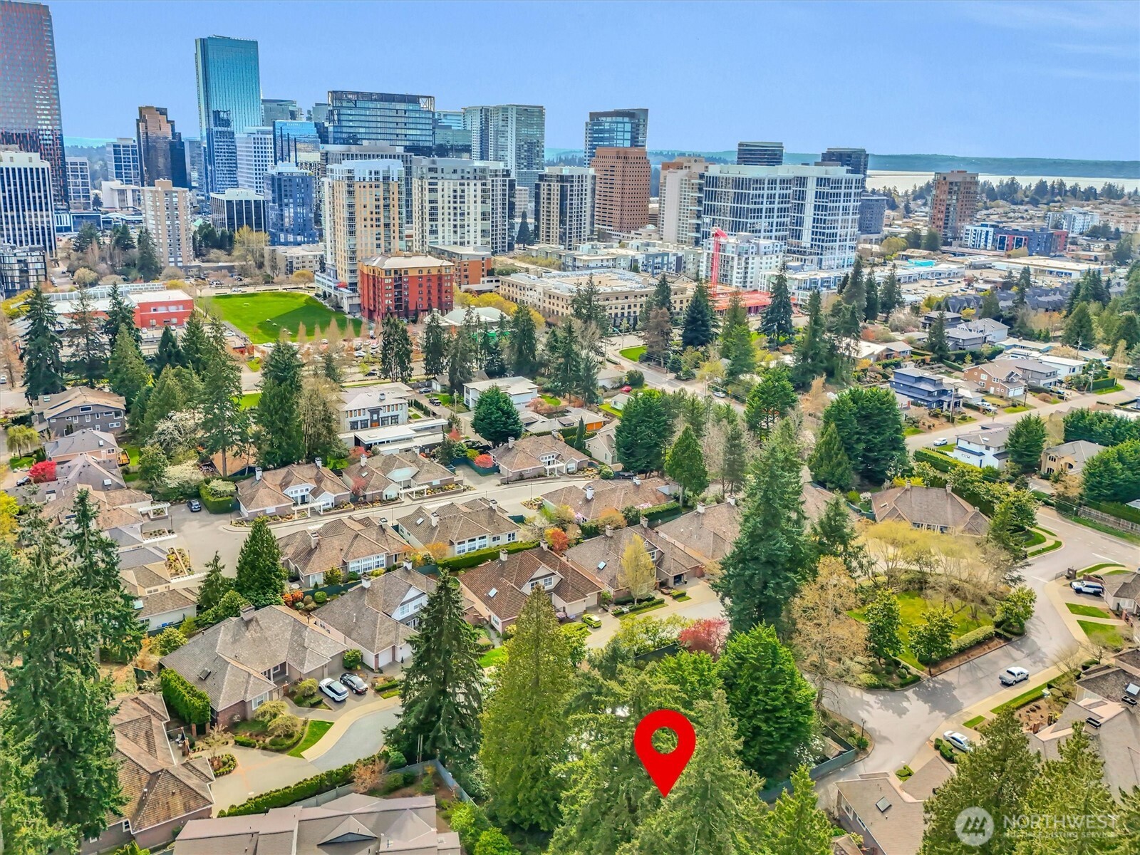 Close to all that downtown Bellevue has to offer