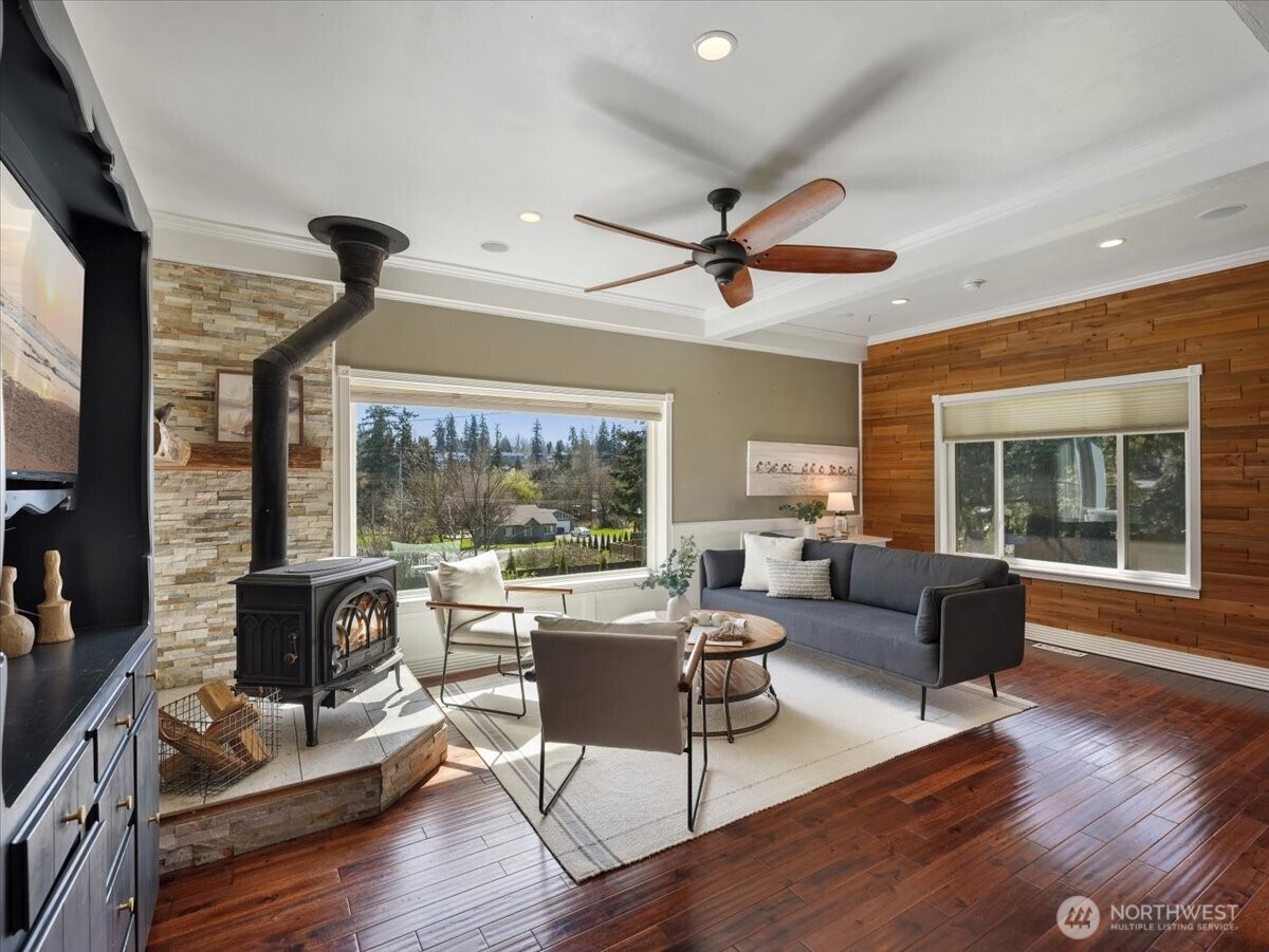 Cozy up to the fire on cold winter nights.