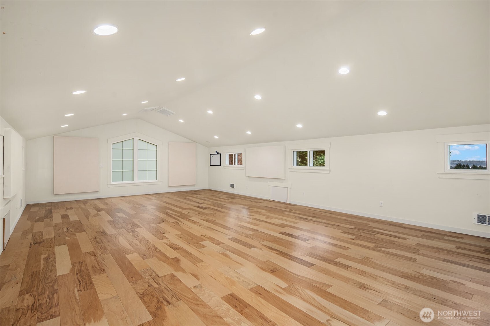 Extensive sound proofing here 1,000SqFt including office