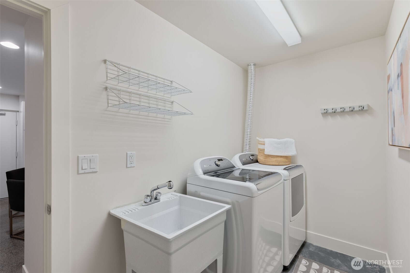Huge laundry room
