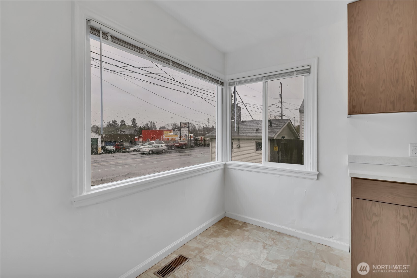 Kitchen dining area.