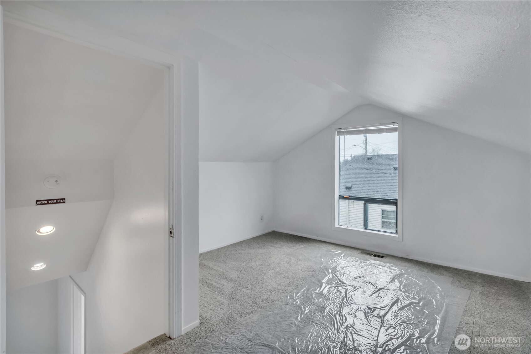 Another view of upstairs bedroom and window for daylight.
