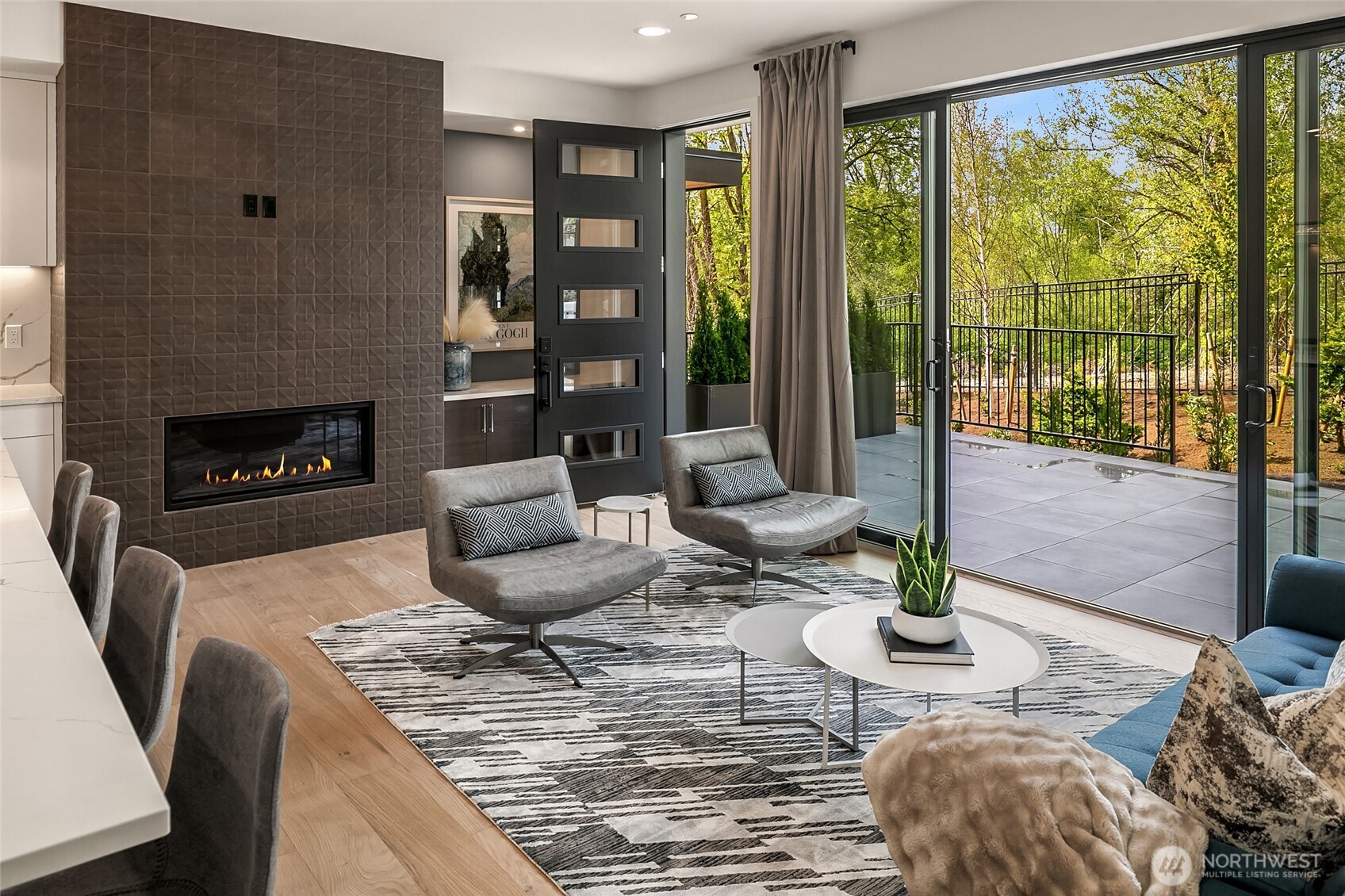 Interior photos from Model Home #3 (270 118th Ave SE)