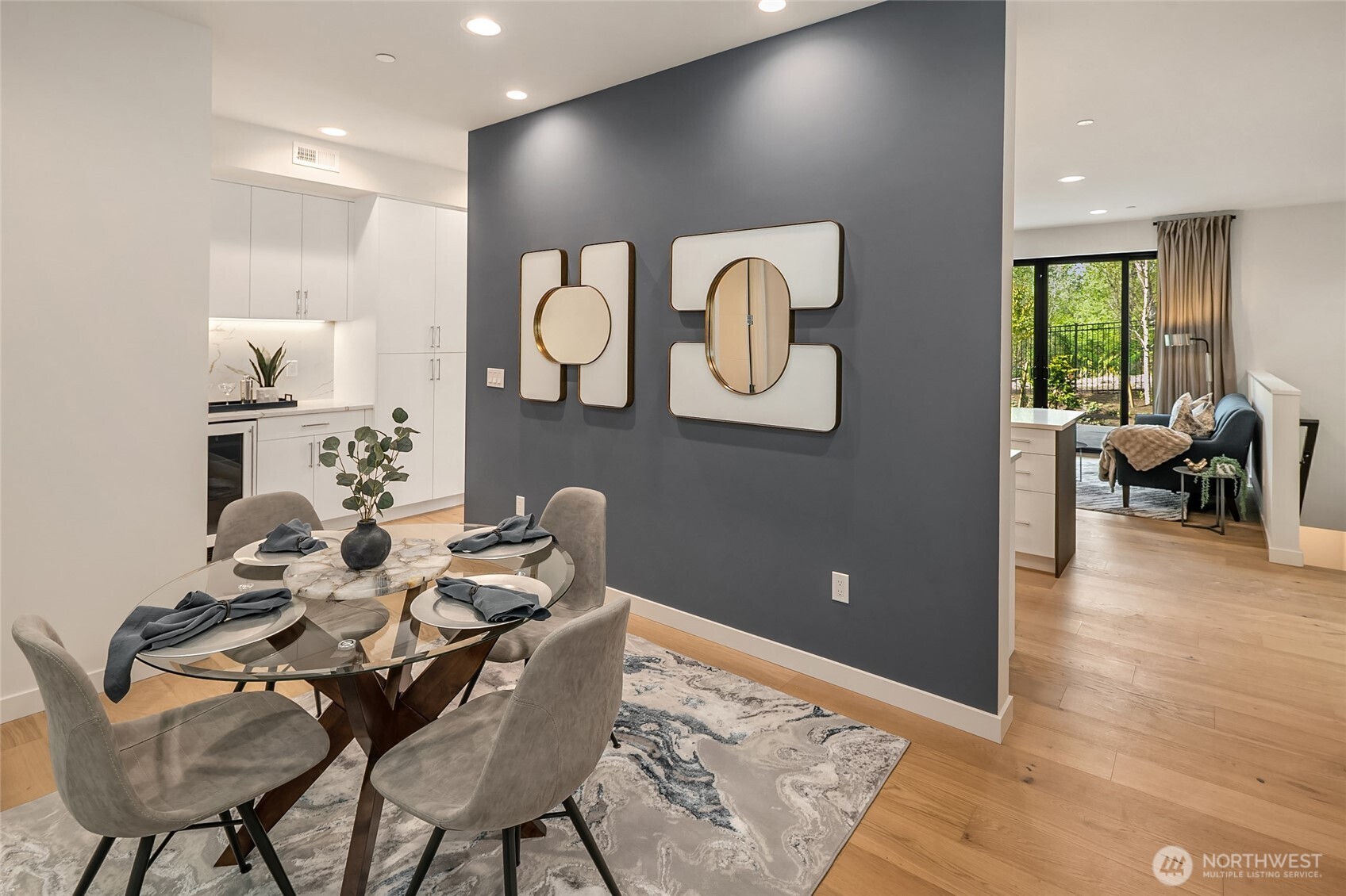 Interior photos from Model Home #3 (270 118th Ave SE)