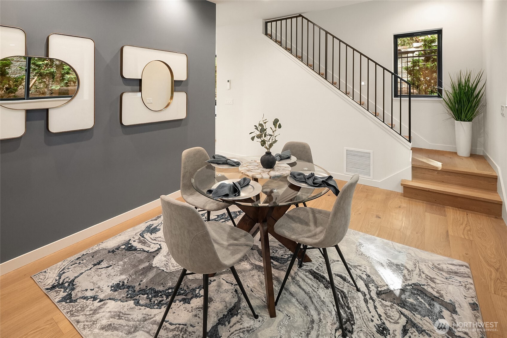 Interior photos from Model Home #3 (270 118th Ave SE)