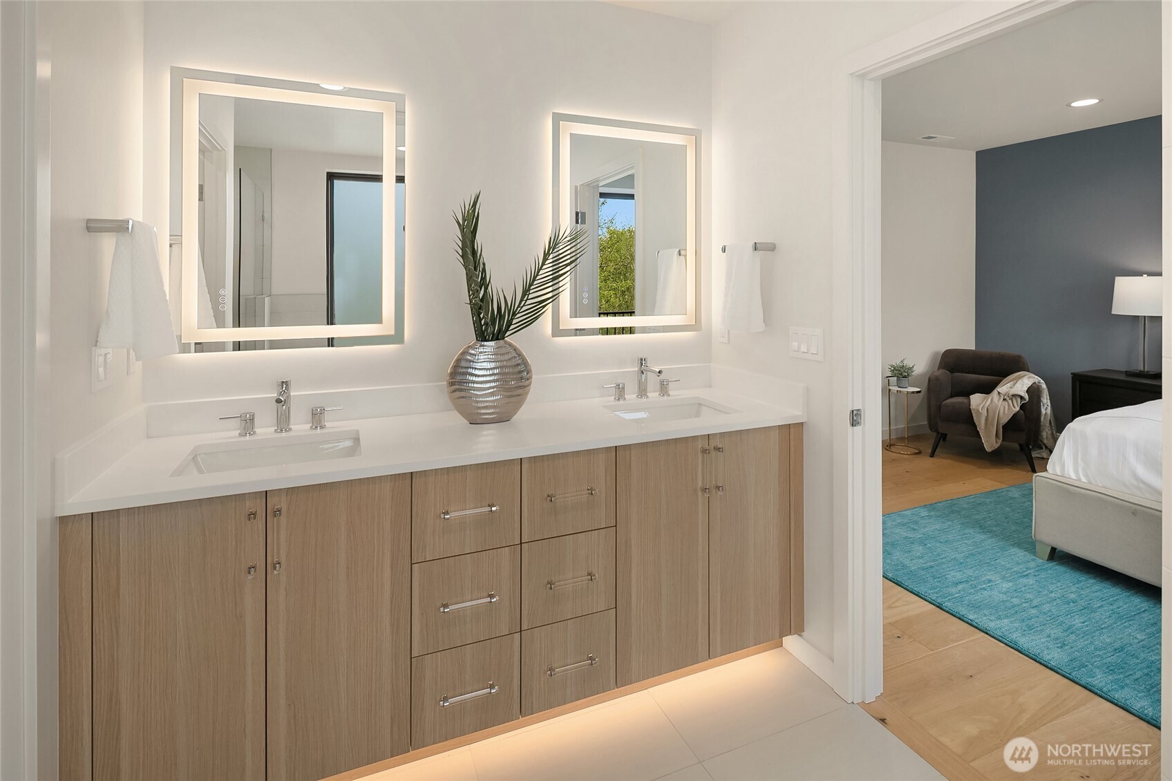 Interior photos from Model Home #3 (270 118th Ave SE)