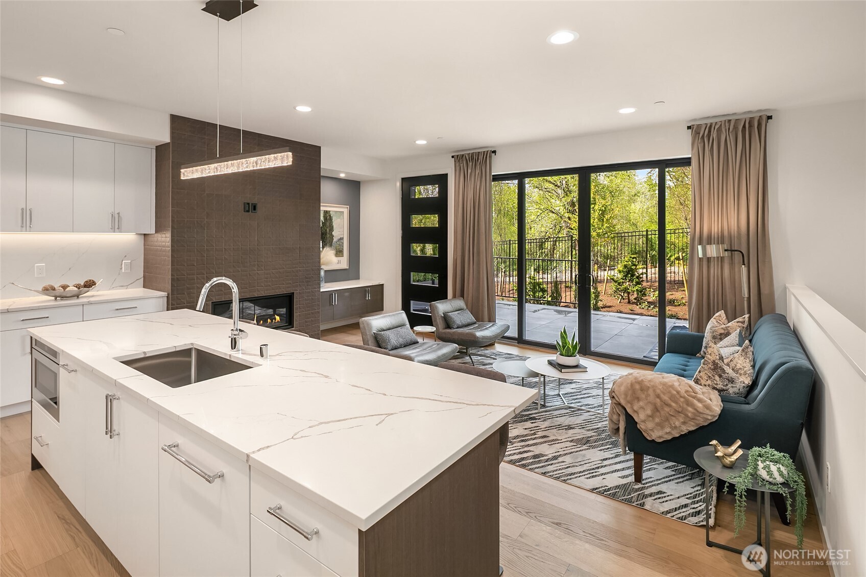 Interior photos from Model Home #3 (270 118th Ave SE)