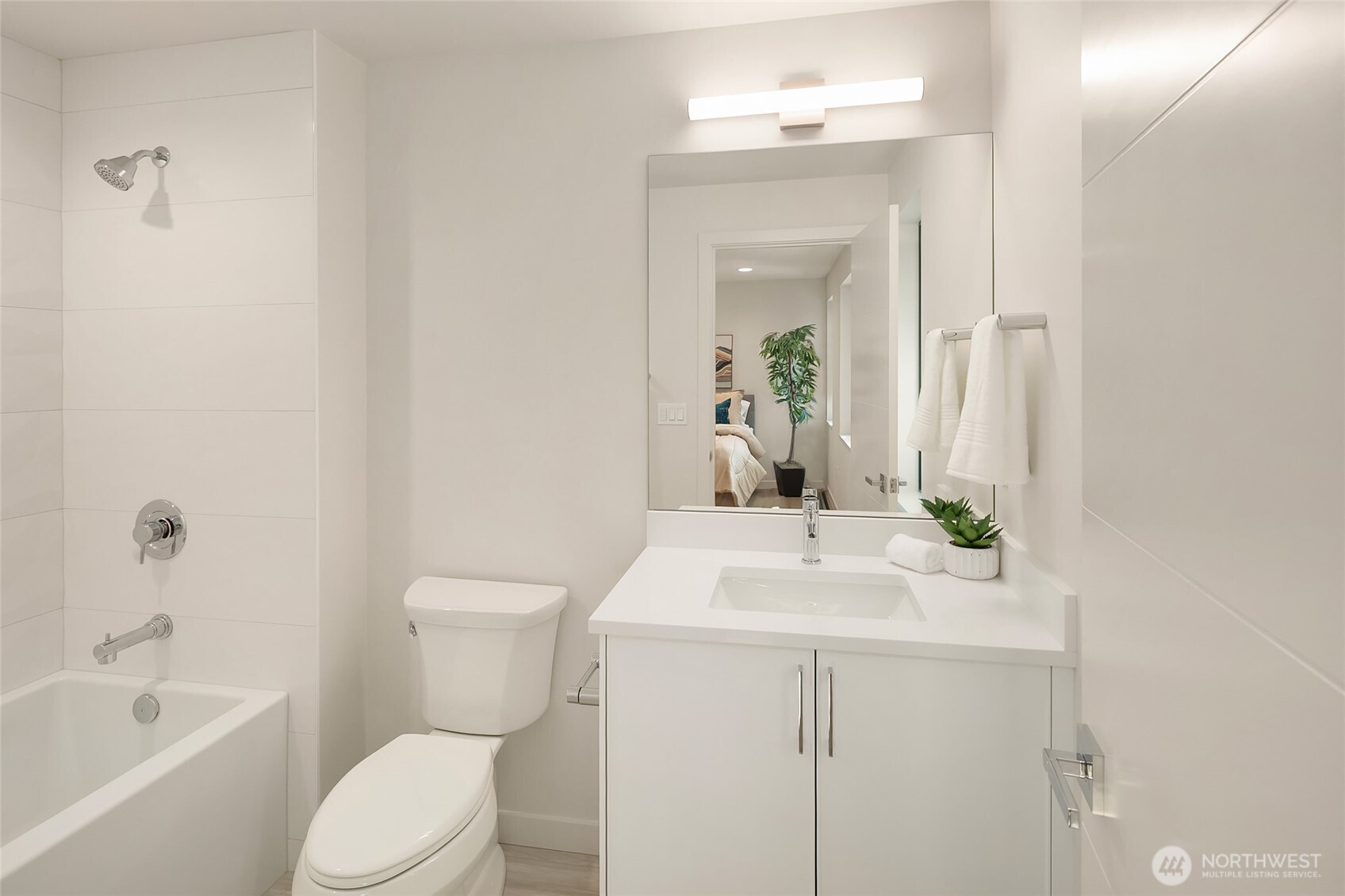 Interior photos from Model Home #3 (270 118th Ave SE)