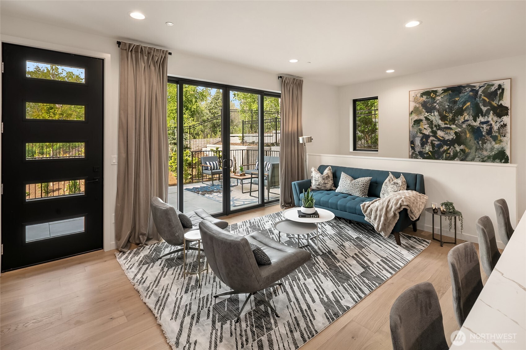 Interior photos from Model Home #3 (270 118th Ave SE)