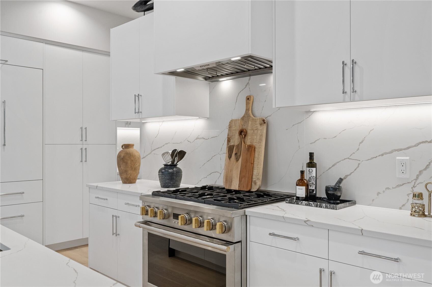 Interior photos from Model Home #3 (270 118th Ave SE)