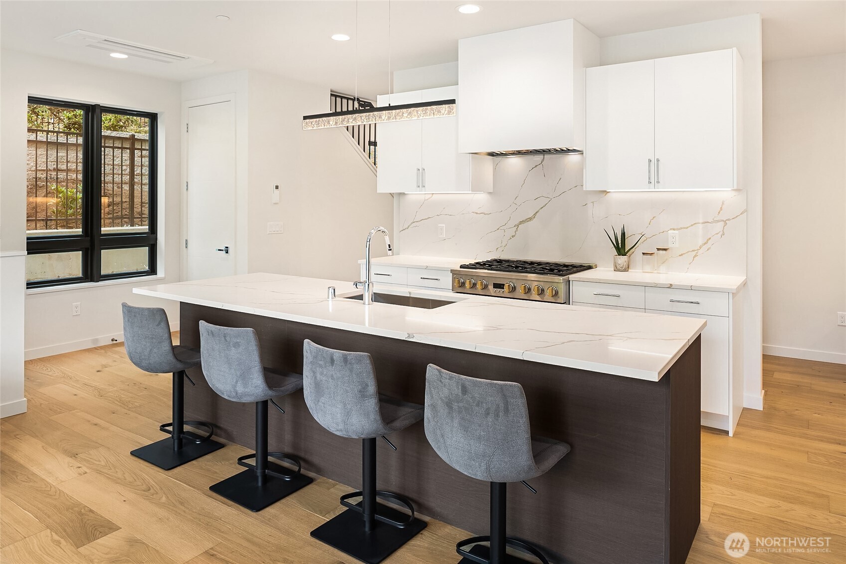 Interior photos from Model Home #3 (270 118th Ave SE)