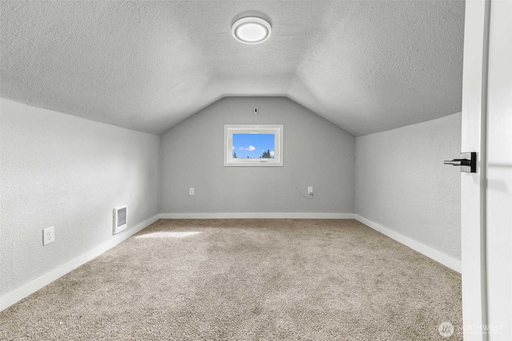 One bedroom on upper level