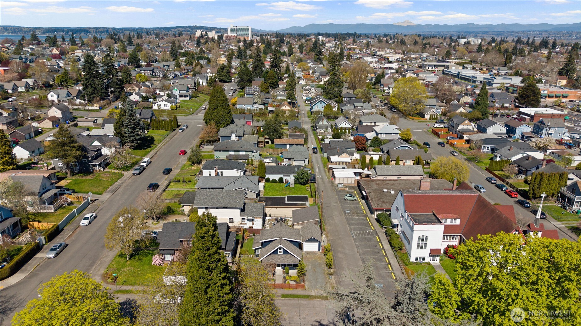 Tree lined streets with sidewalks