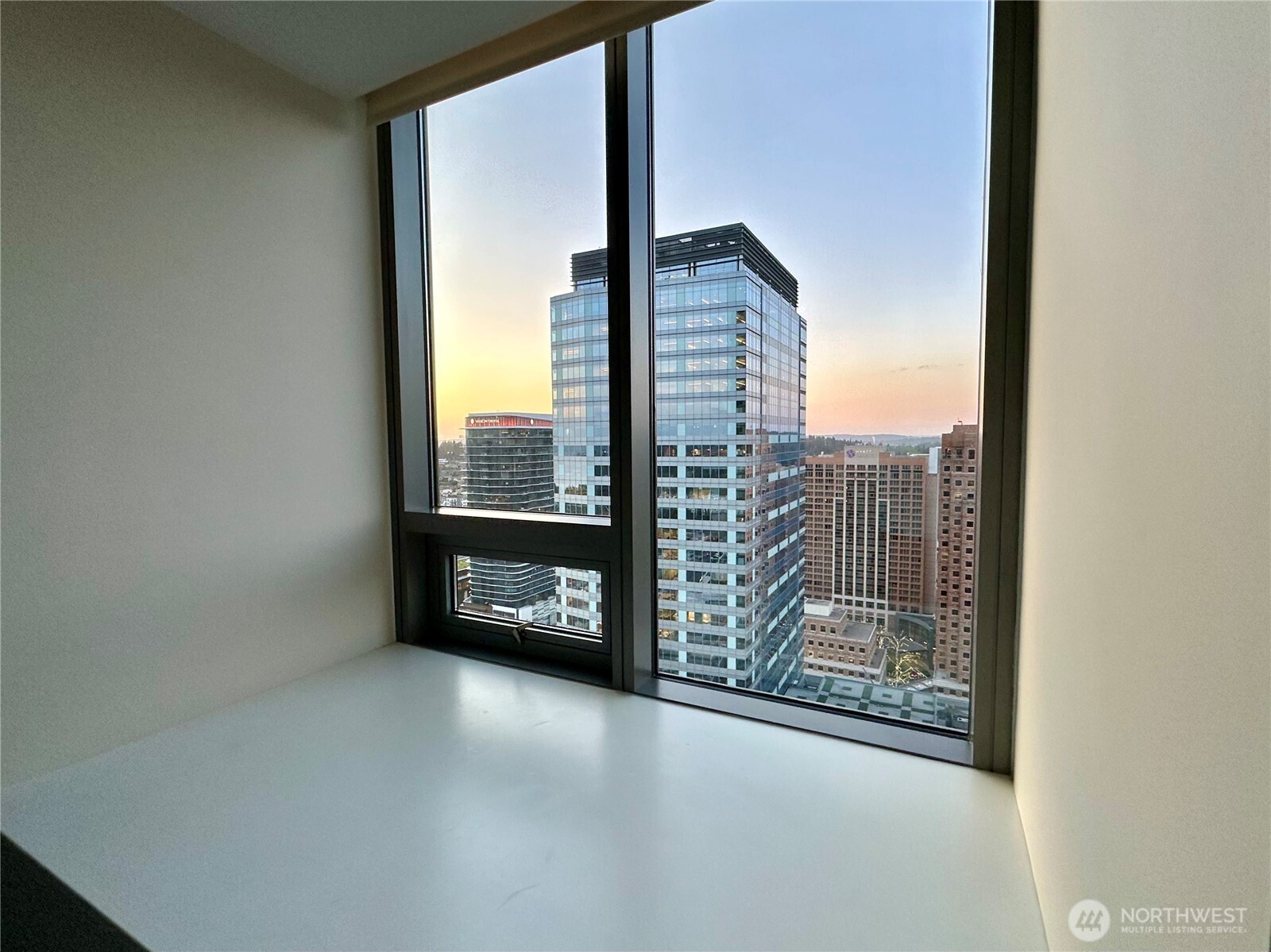 The bedroom window area can be lined with cushions and pillows, making it a comfy hang-out spot with great views. Plus there is a roll-down window shade controlled by a remote control.