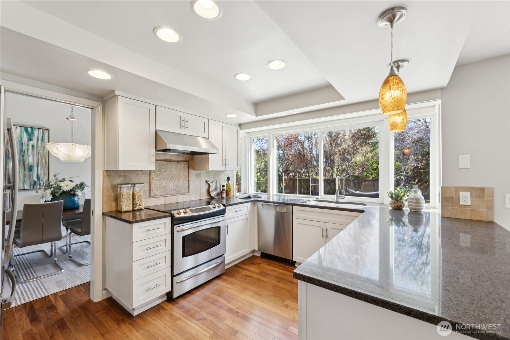 The kitchen feels like the heart of the home—bright, functional, and easy to gather around. This is what I nicknamed "The Hub."