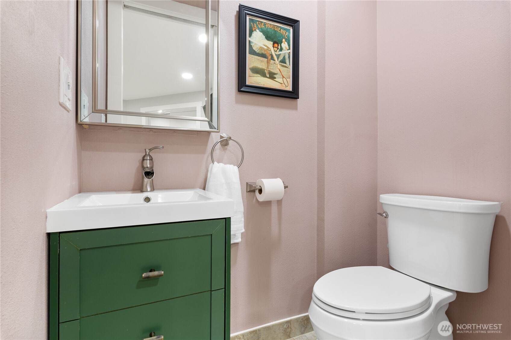 Lower Level Half Bathroom