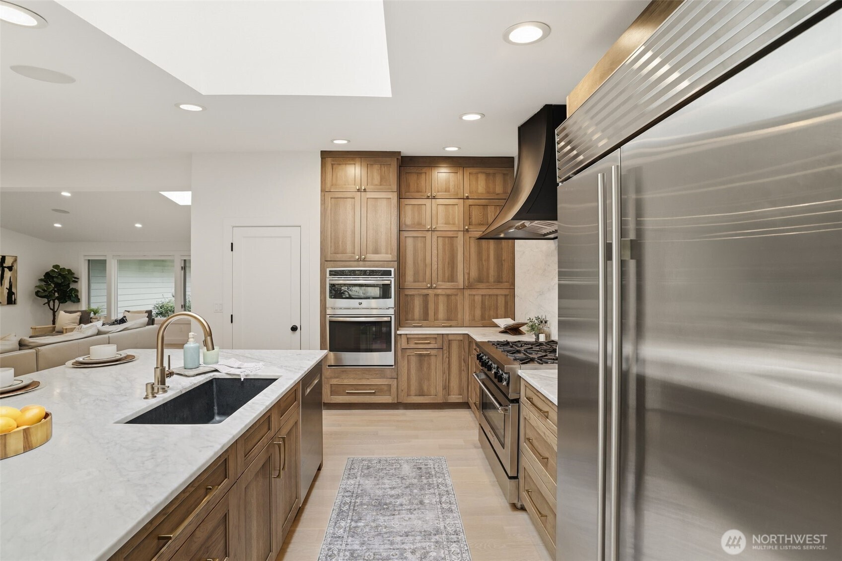 Sub-Zero refrigerator and high-end appliance package