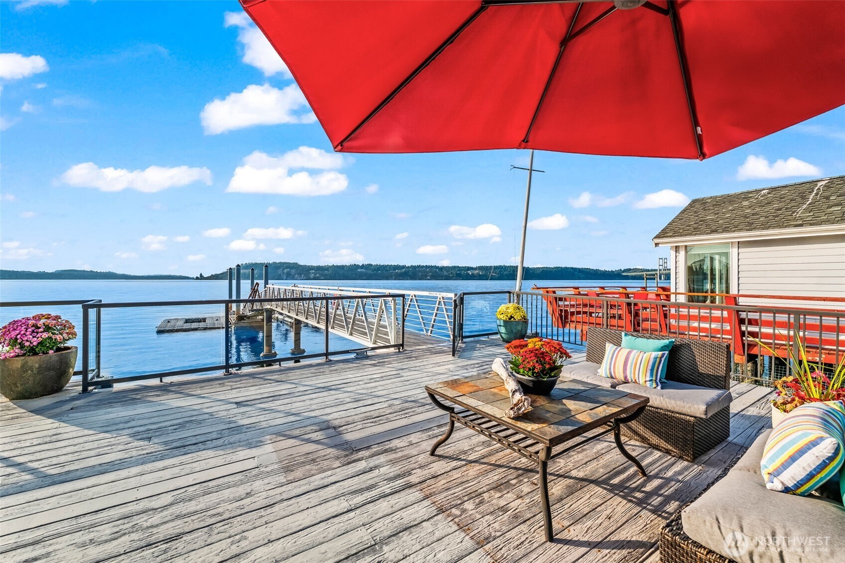 Everyday magic – tides rolling beneath you, seabirds overhead, and sunsets on deck.