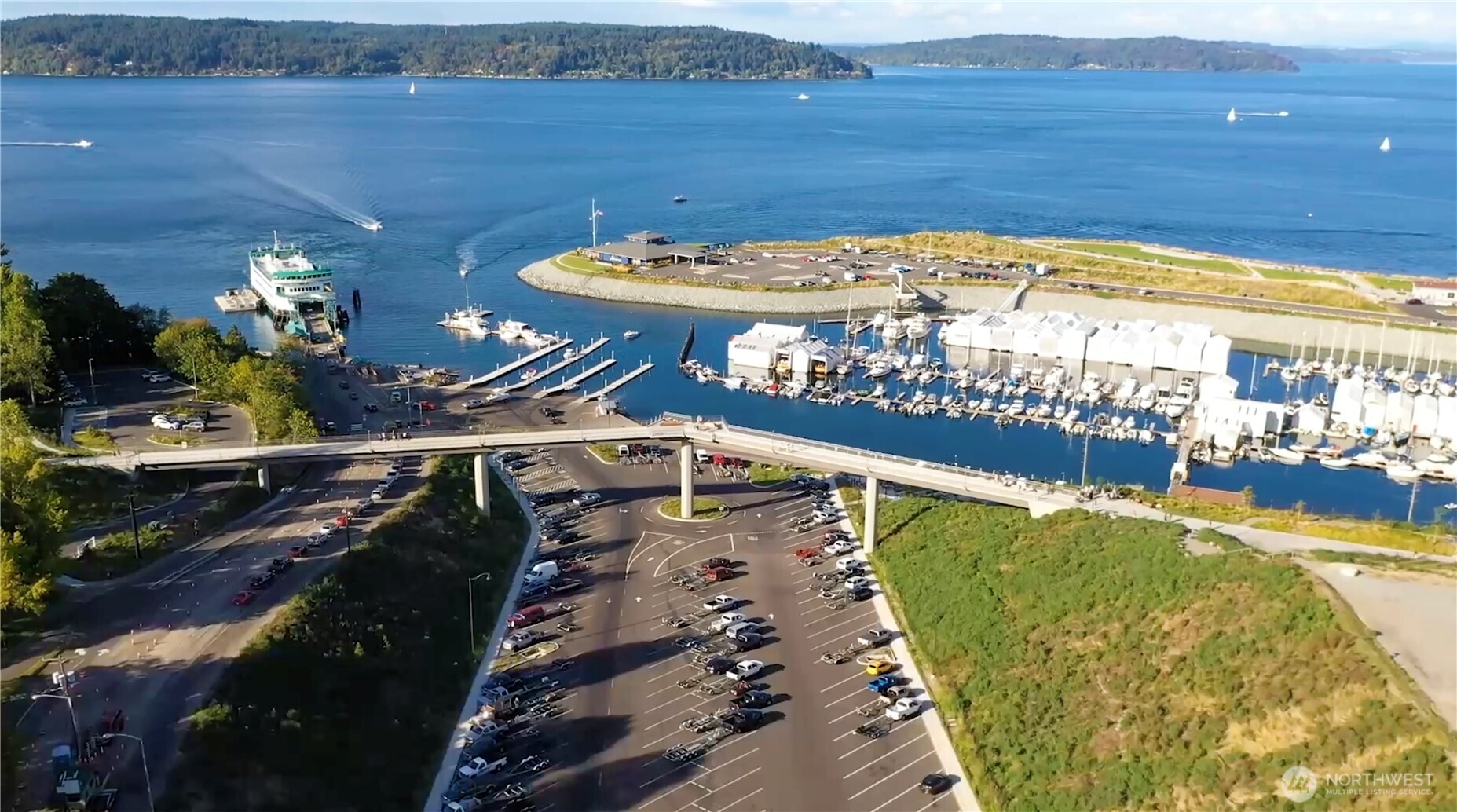 Walk to Vashon Ferry.