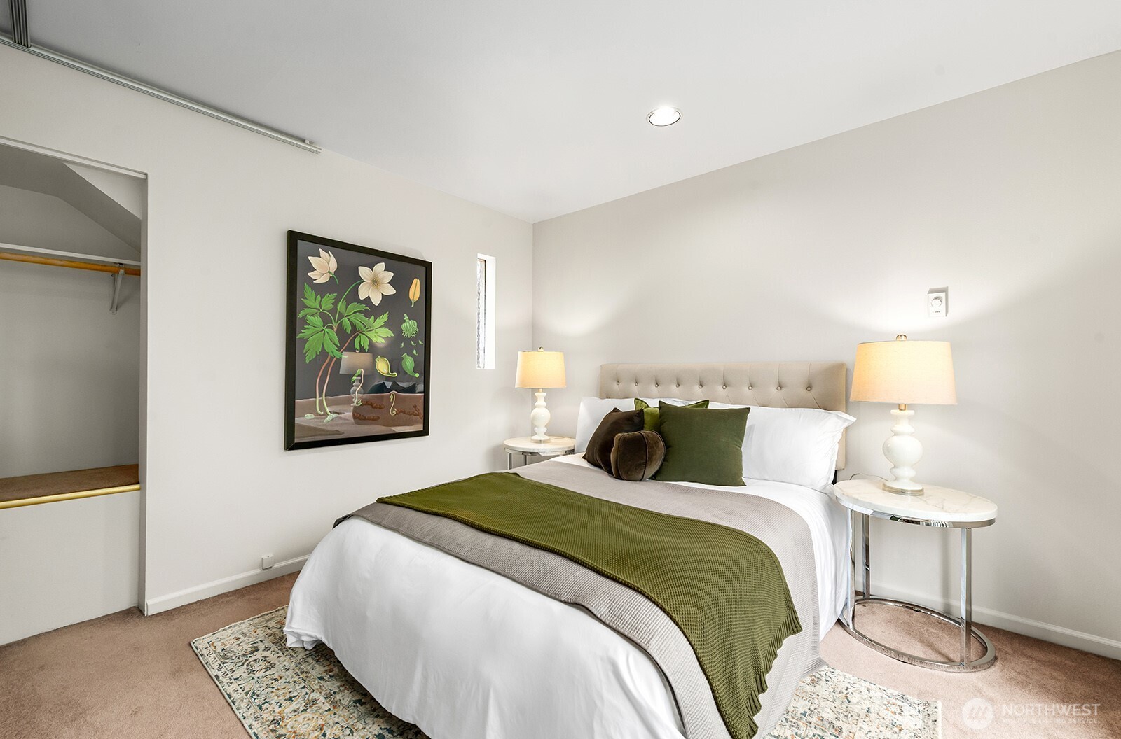 Primary bedroom is upstairs.