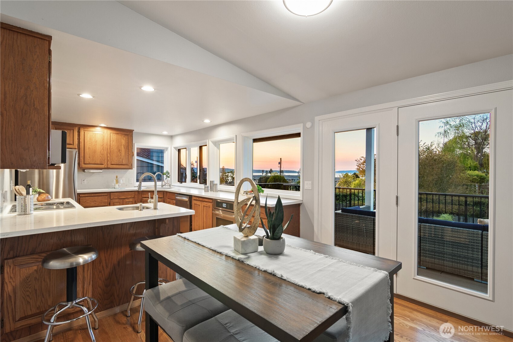 Cooking with this view is an out of body experience!