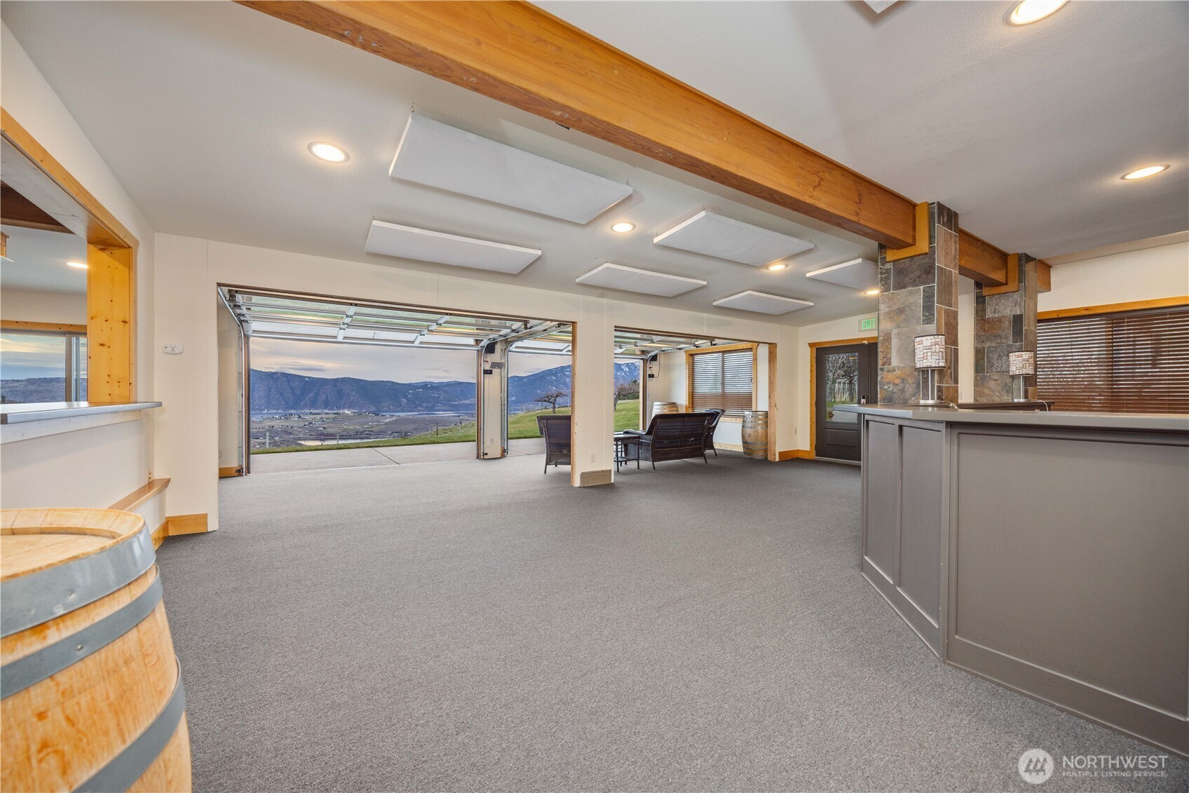 Ideal for entertaining.