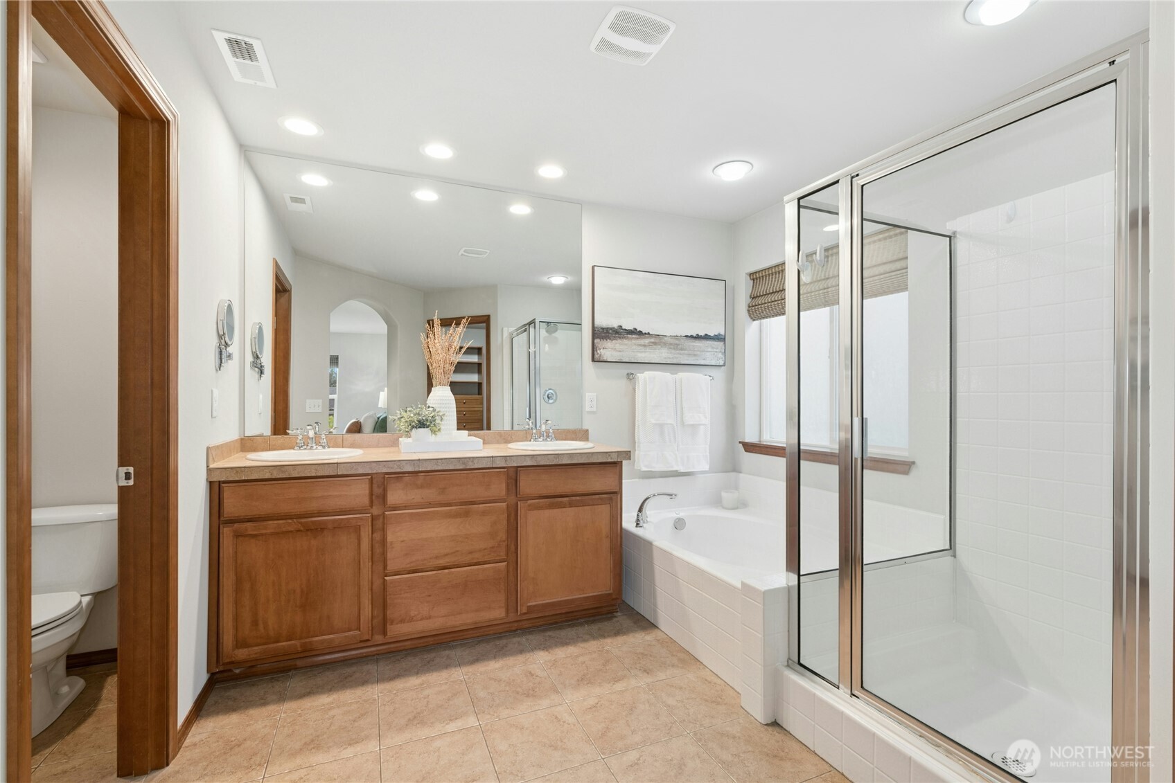 Primary Double Vanity