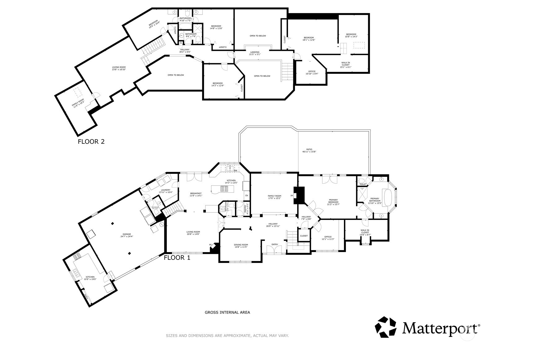 floor plan of home