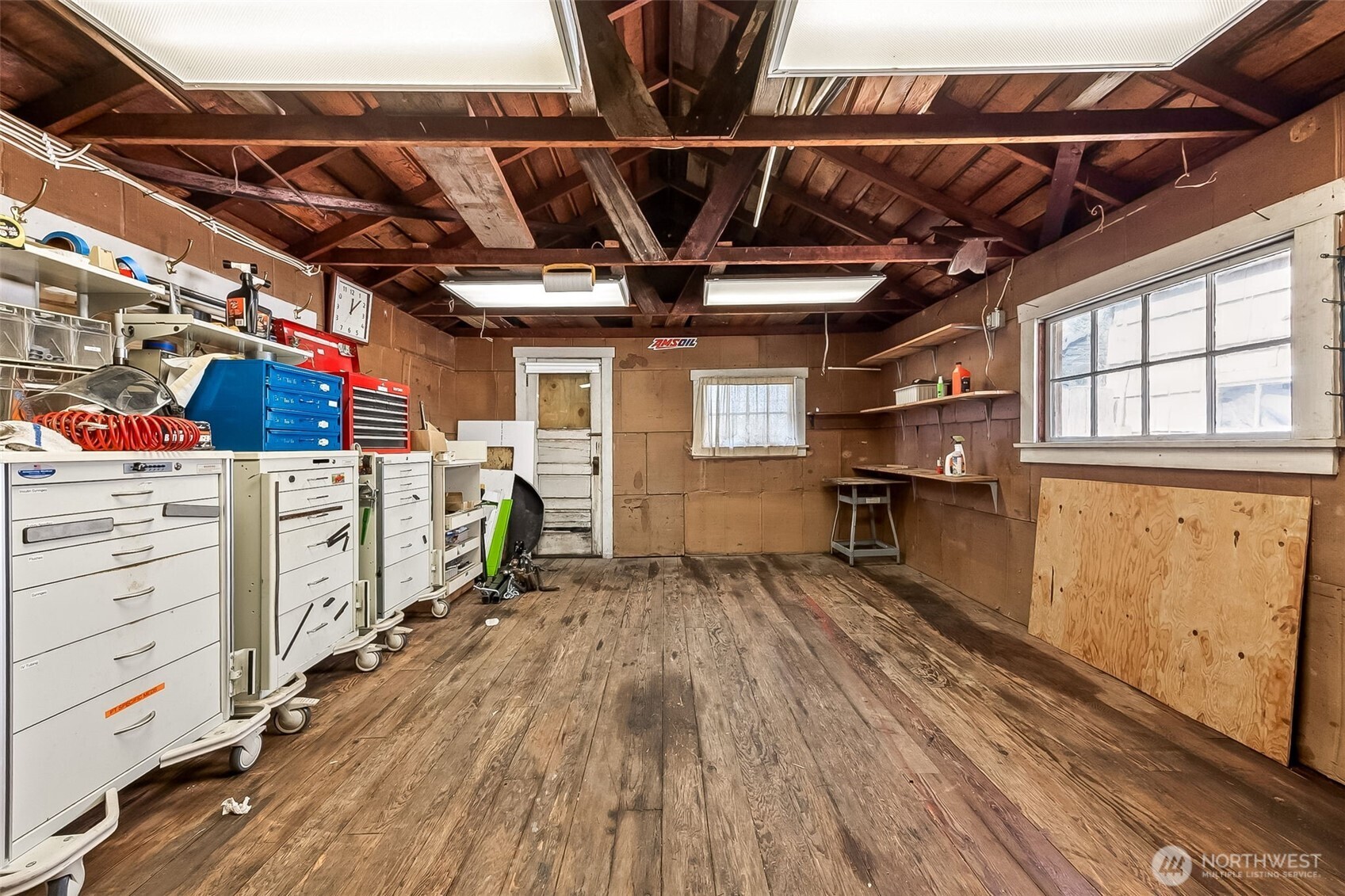 Garage #2 was a boathouse from Day Island!