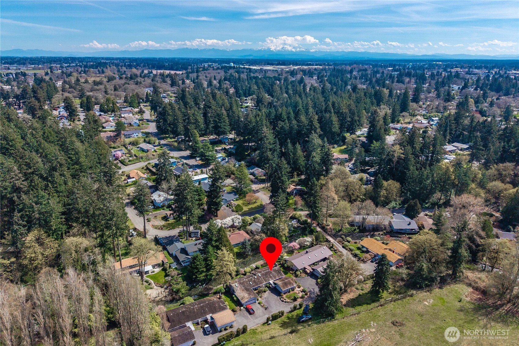 Aerial View of property