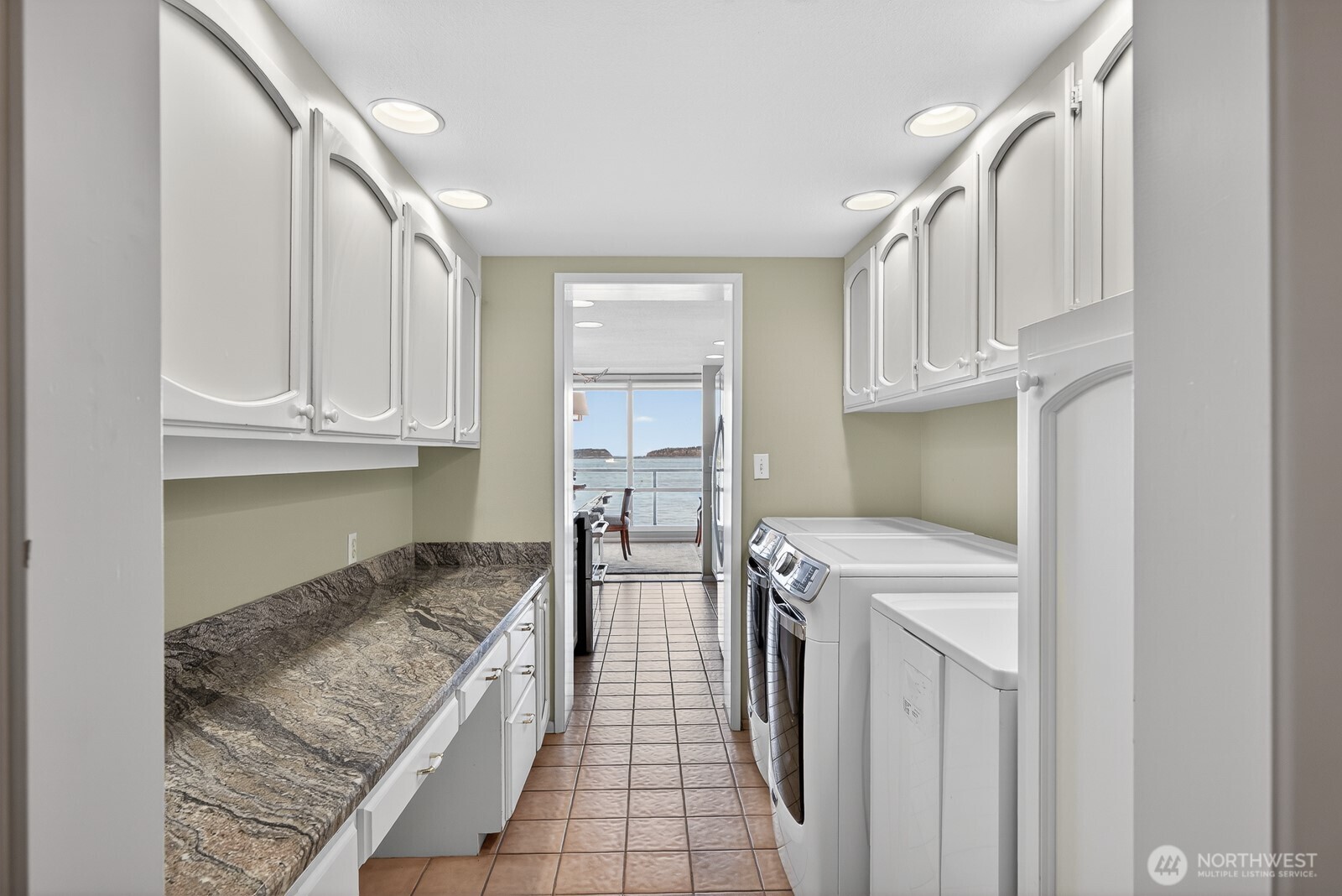 Utility room,and pantry