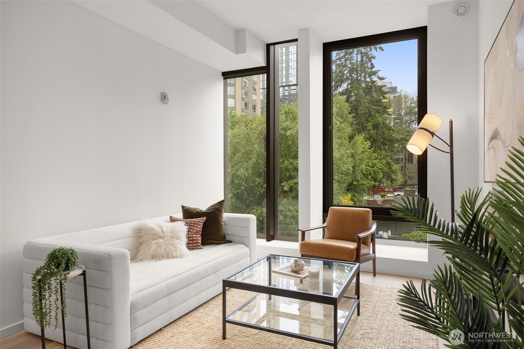 Operable windows, Oak Engineered Hardwood flooring and Mitsubishi mini-split.