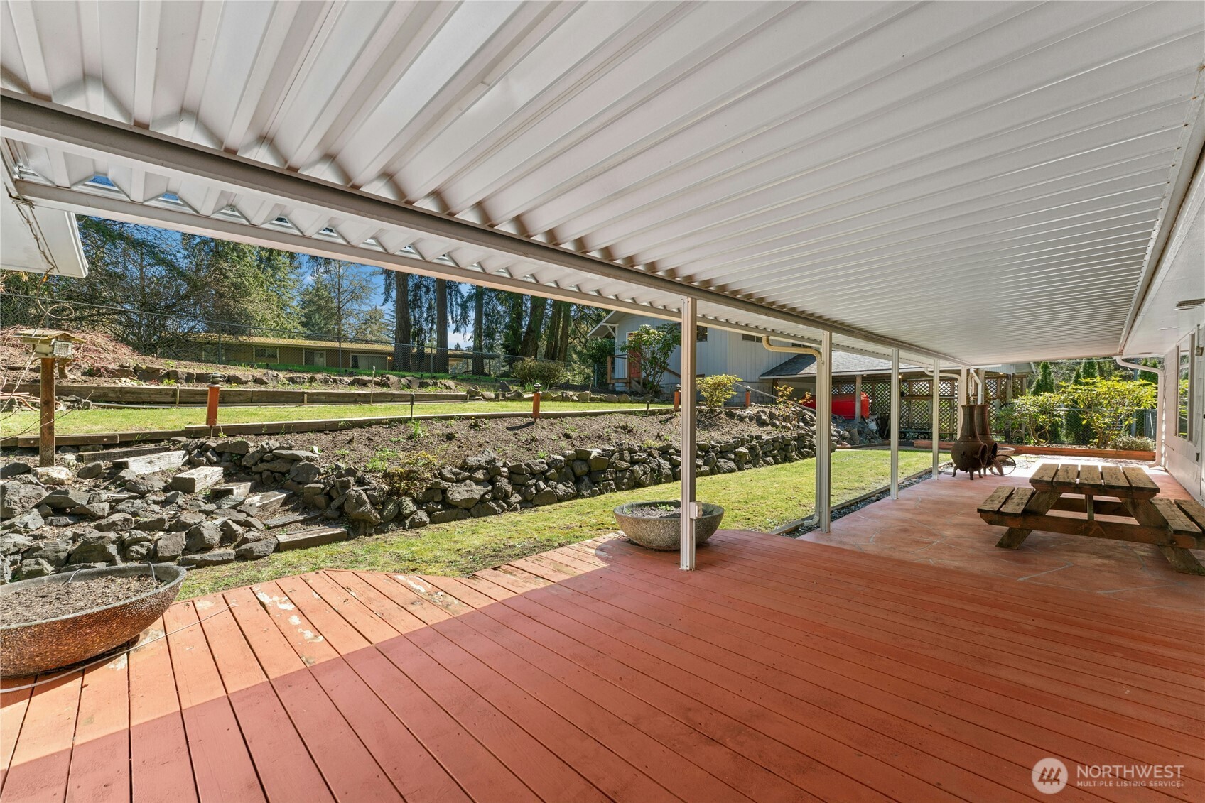 Big Covered Deck Off Primary Bedroom