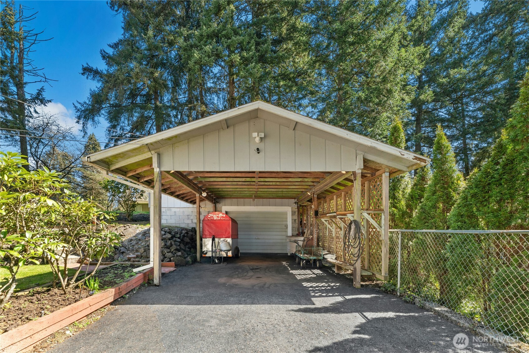 Bonus Extra Detached Garage and Carport with Huge Shop On Top