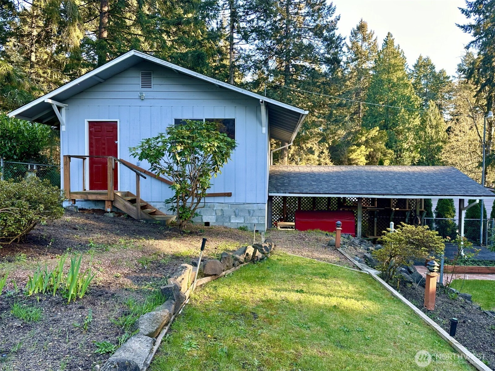 Huge Shop Above Detached Garage