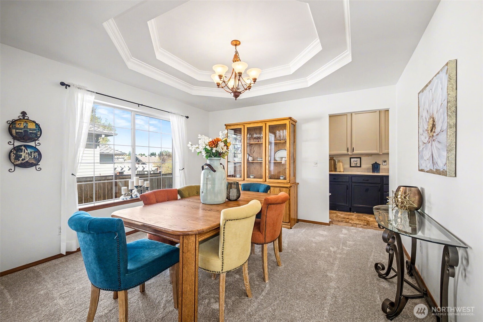 Open floorplan - access to expansive deck and family room