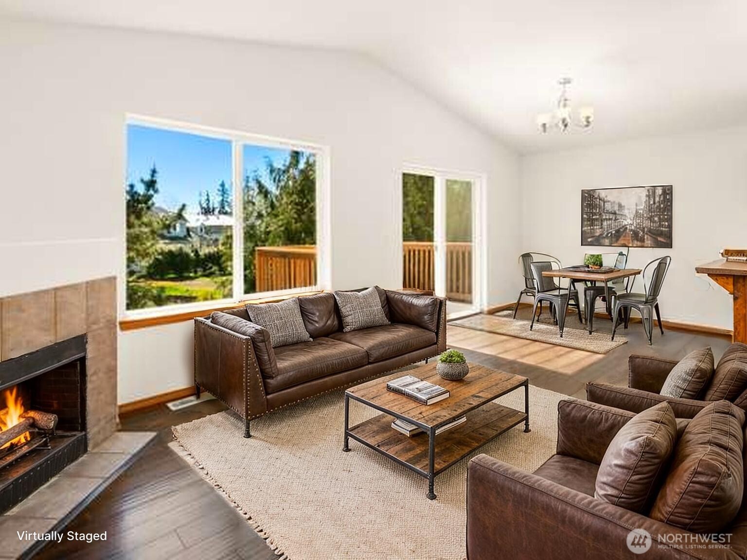 Virtually staged photo.