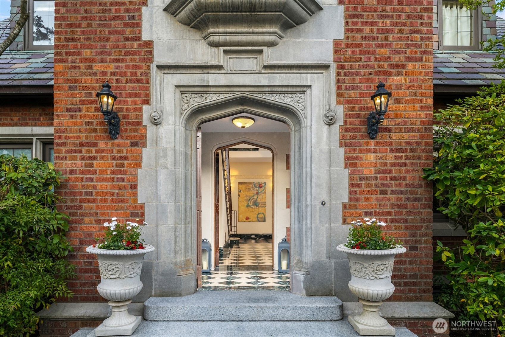 Step into this beautifully renovated brick home.